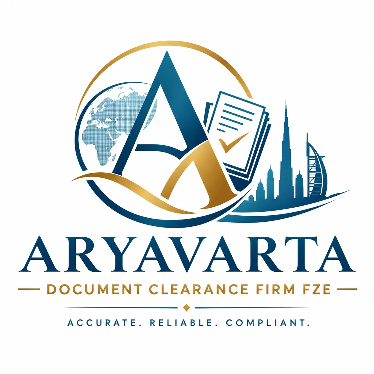 Aryavarta Document Clearance Firm FZE logo